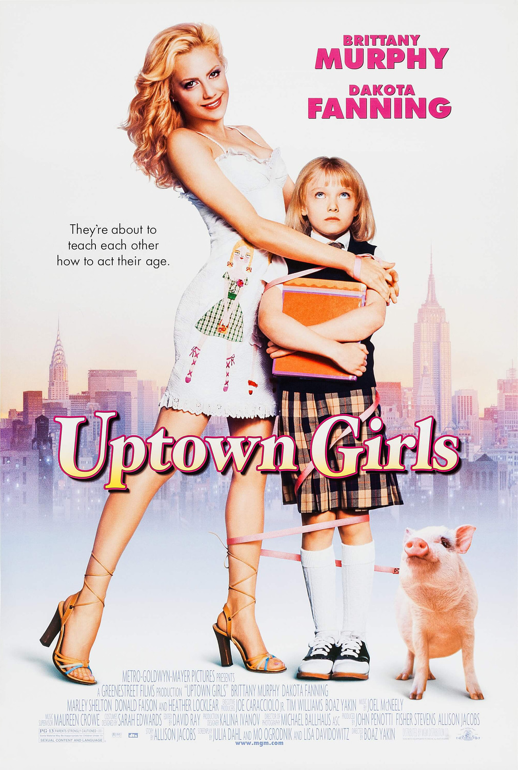 Extra Large Movie Poster Image for Uptown Girls 