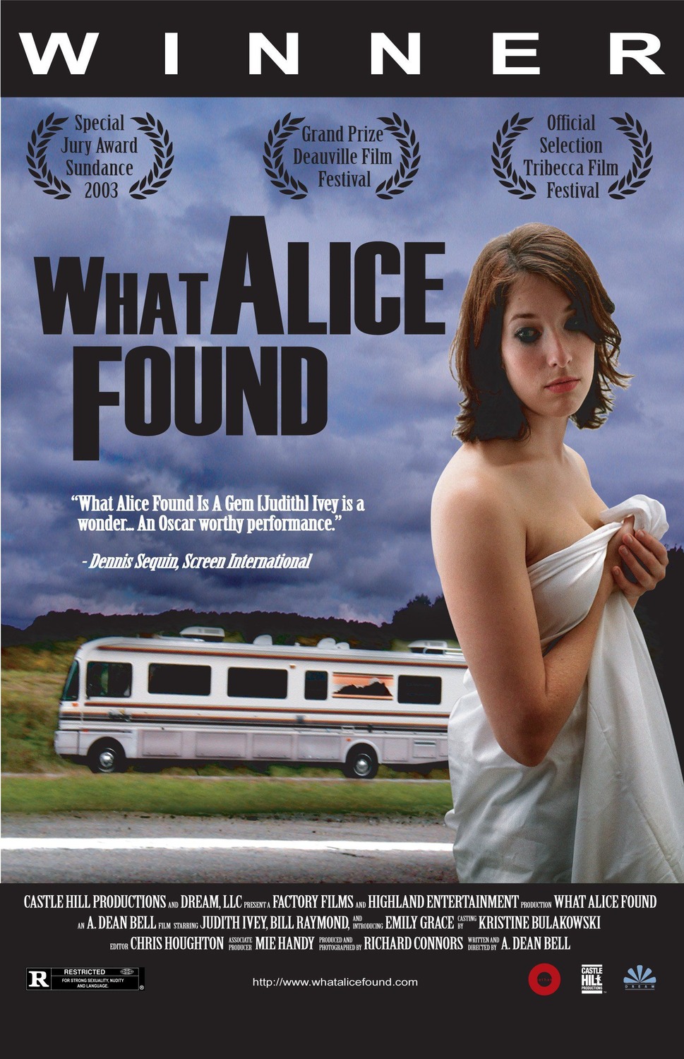 Extra Large Movie Poster Image for What Alice Found 