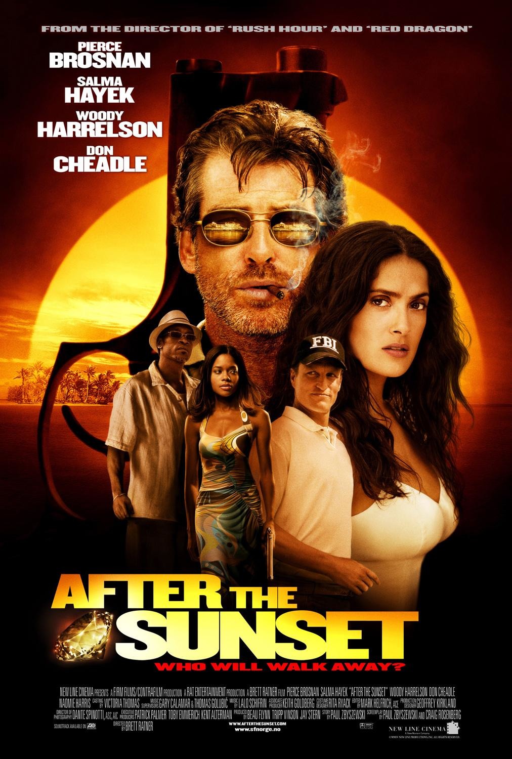 Extra Large Movie Poster Image for After the Sunset (#1 of 9)