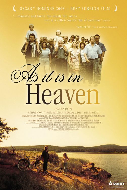 As It Is In Heaven Movie Poster