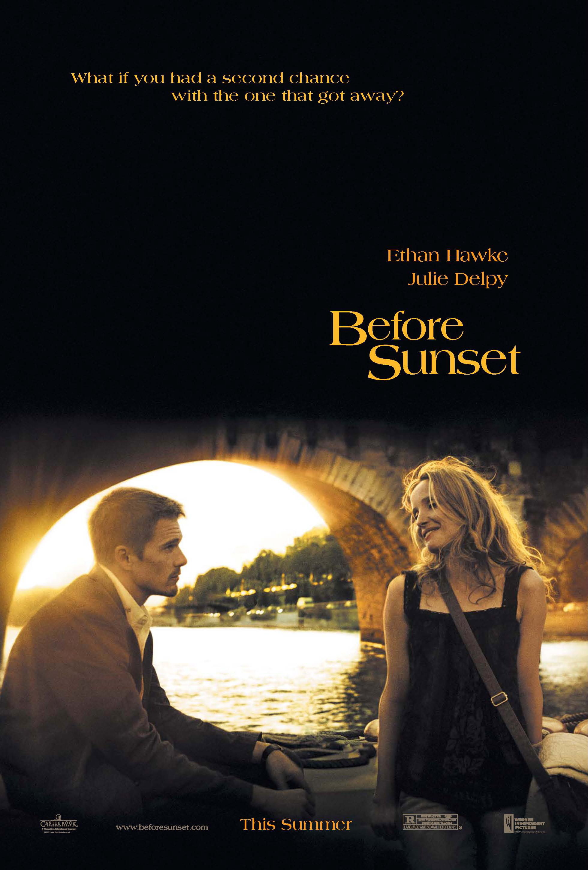 Mega Sized Movie Poster Image for Before Sunset 