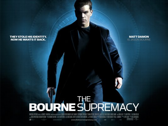 The Bourne Supremacy Movie Poster