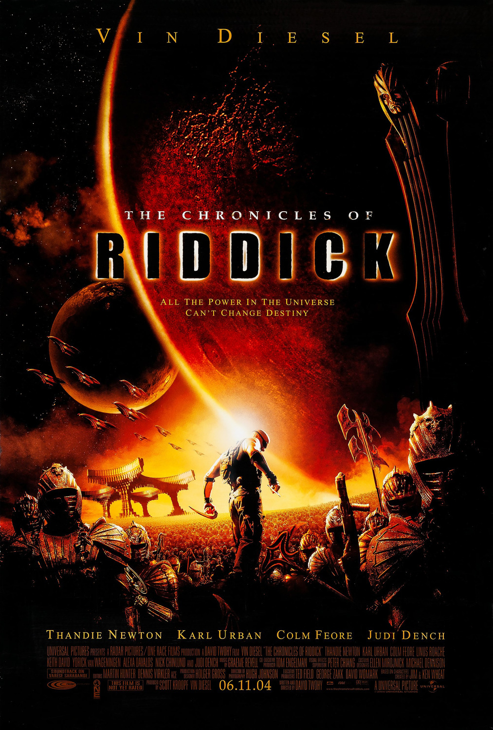 Extra Large Movie Poster Image for The Chronicles of Riddick (#2 of 5)