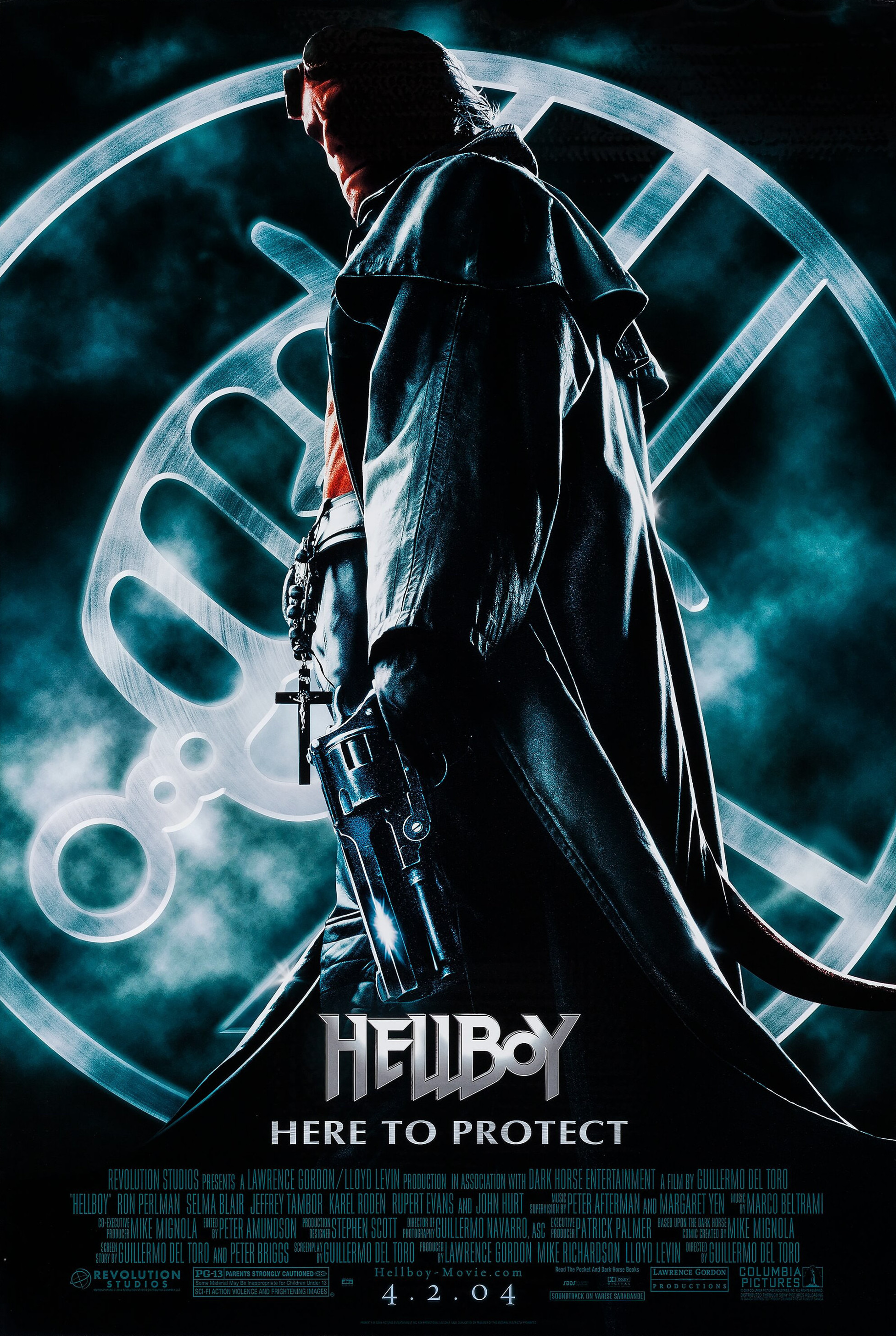 Mega Sized Movie Poster Image for Hellboy (#2 of 6)