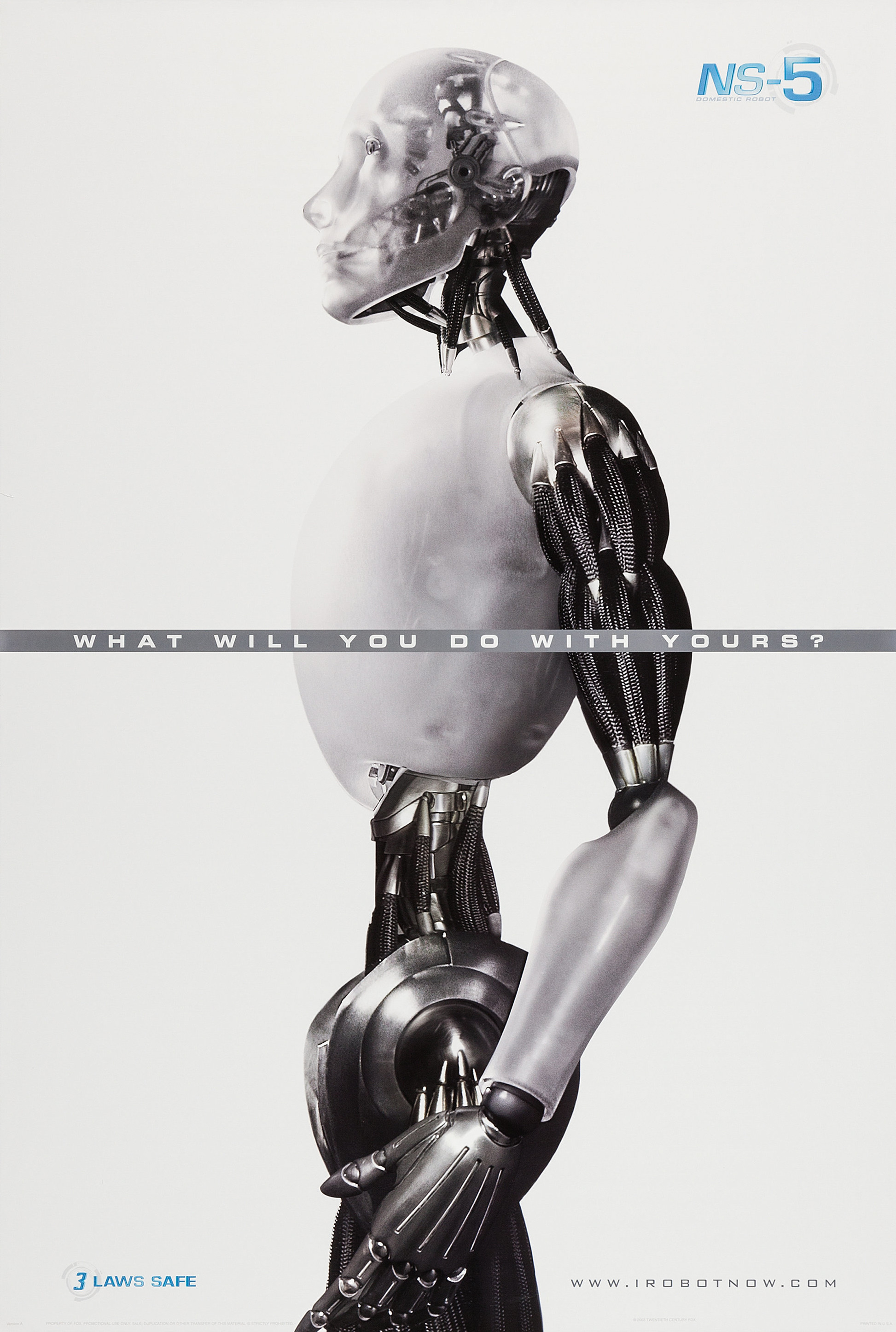 Mega Sized Movie Poster Image for I, Robot (#1 of 7)