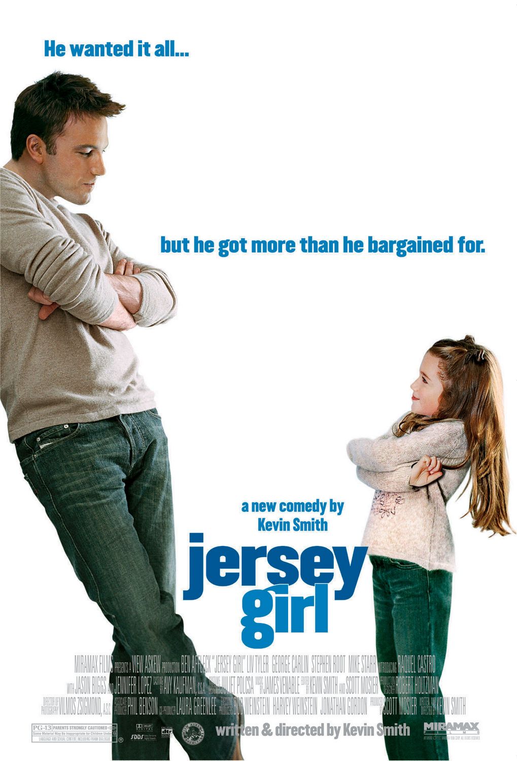 Extra Large Movie Poster Image for Jersey Girl (#1 of 2)