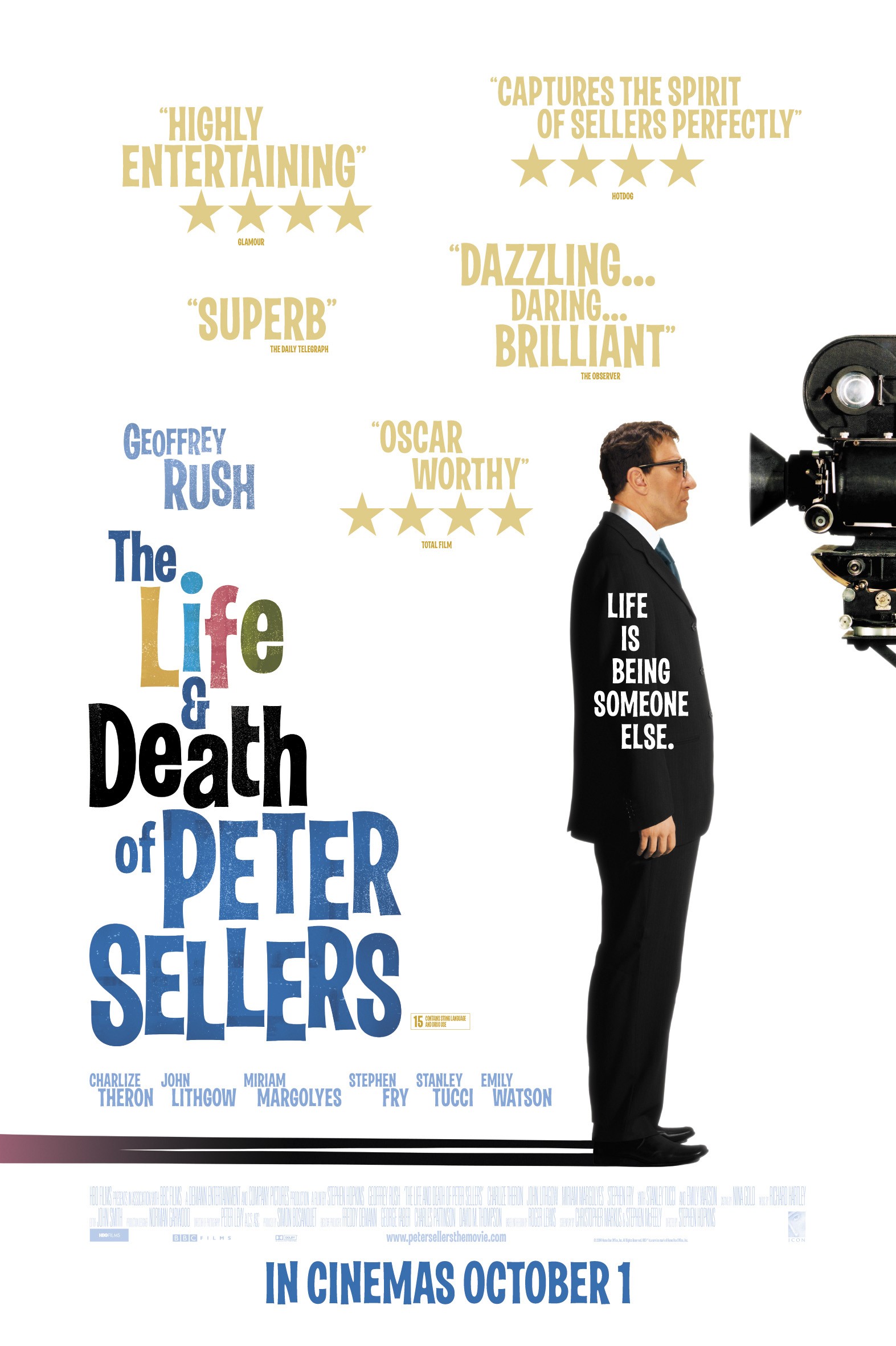Mega Sized Movie Poster Image for The Life and Death of Peter Sellers (#1 of 3)
