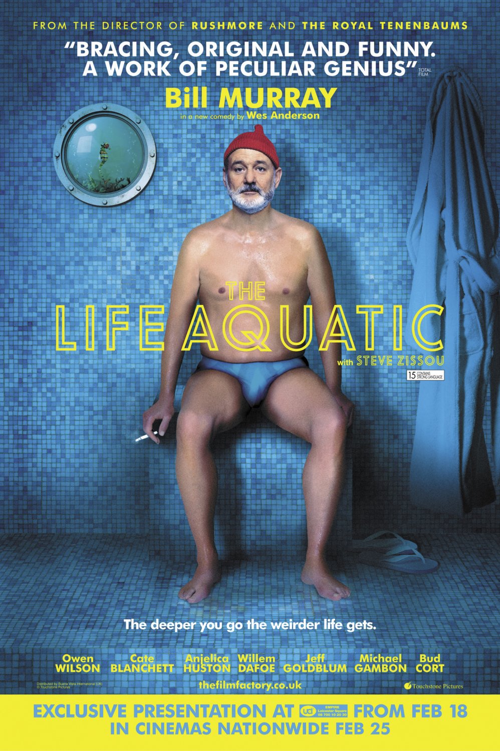 Extra Large Movie Poster Image for The Life Aquatic with Steve Zissou (#3 of 3)