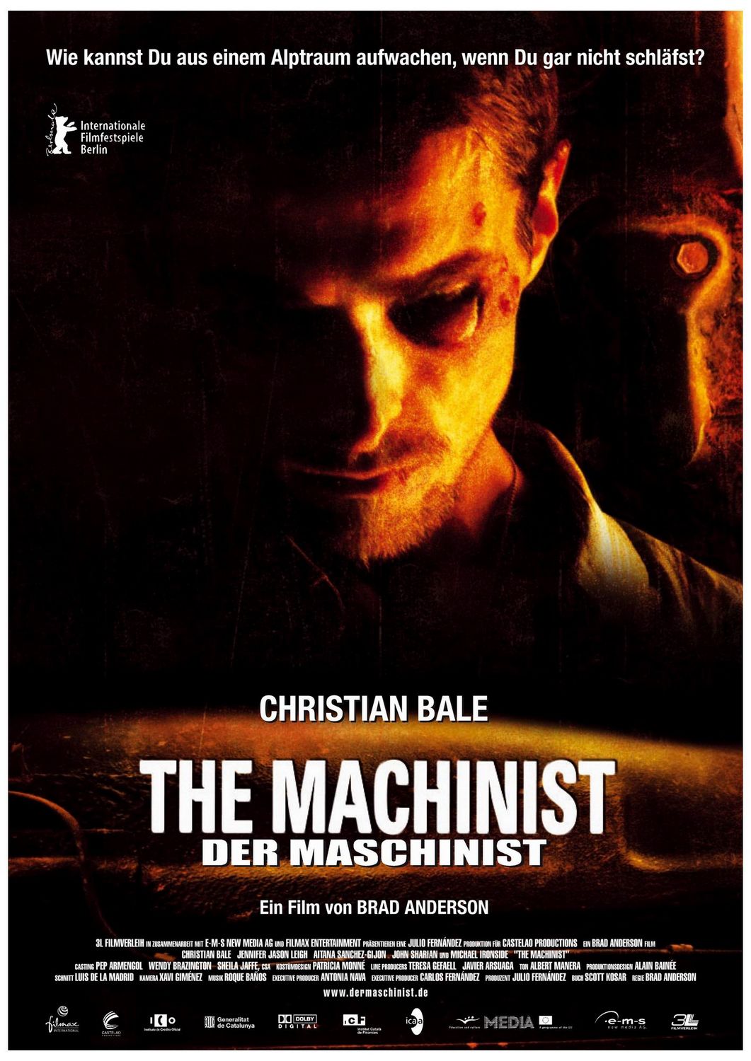 Extra Large Movie Poster Image for The Machinist (#3 of 5)