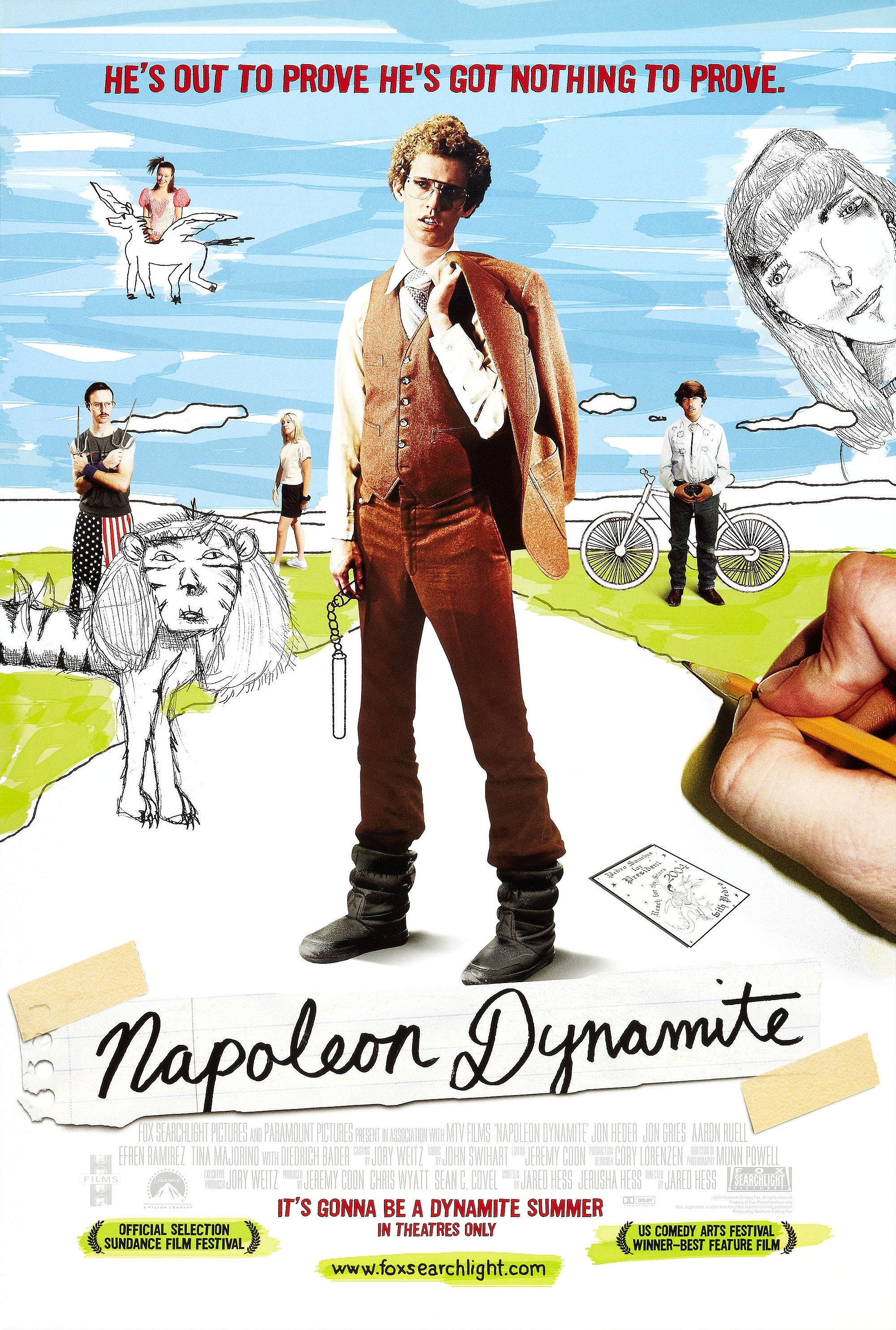 Mega Sized Movie Poster Image for Napoleon Dynamite (#1 of 2)