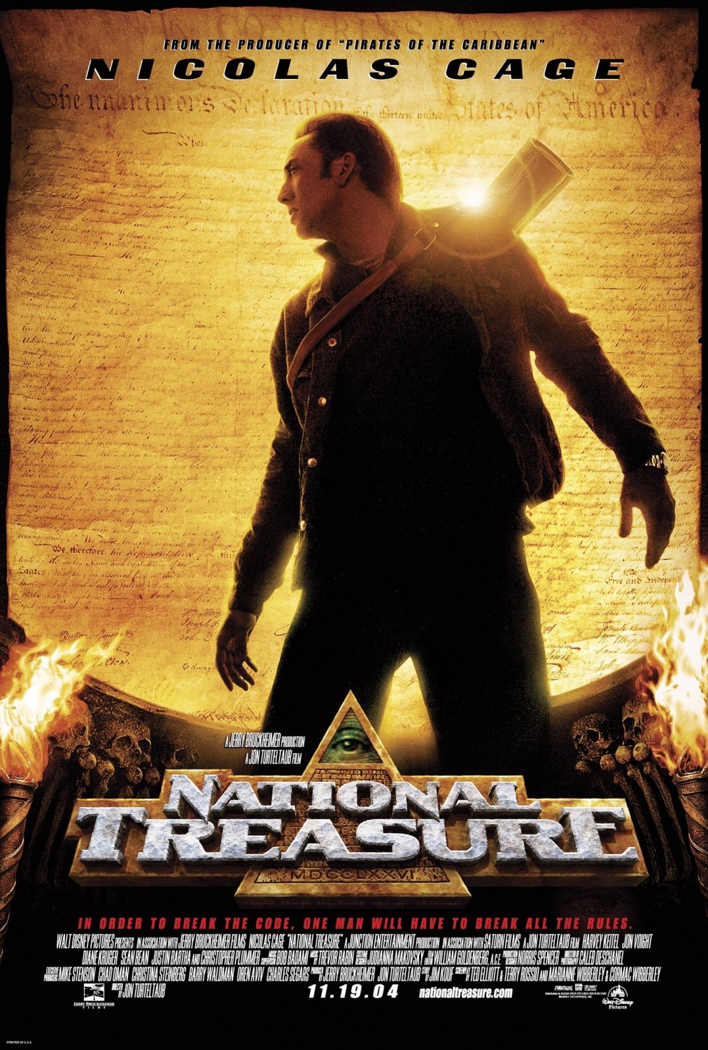 Extra Large Movie Poster Image for National Treasure (#1 of 3)