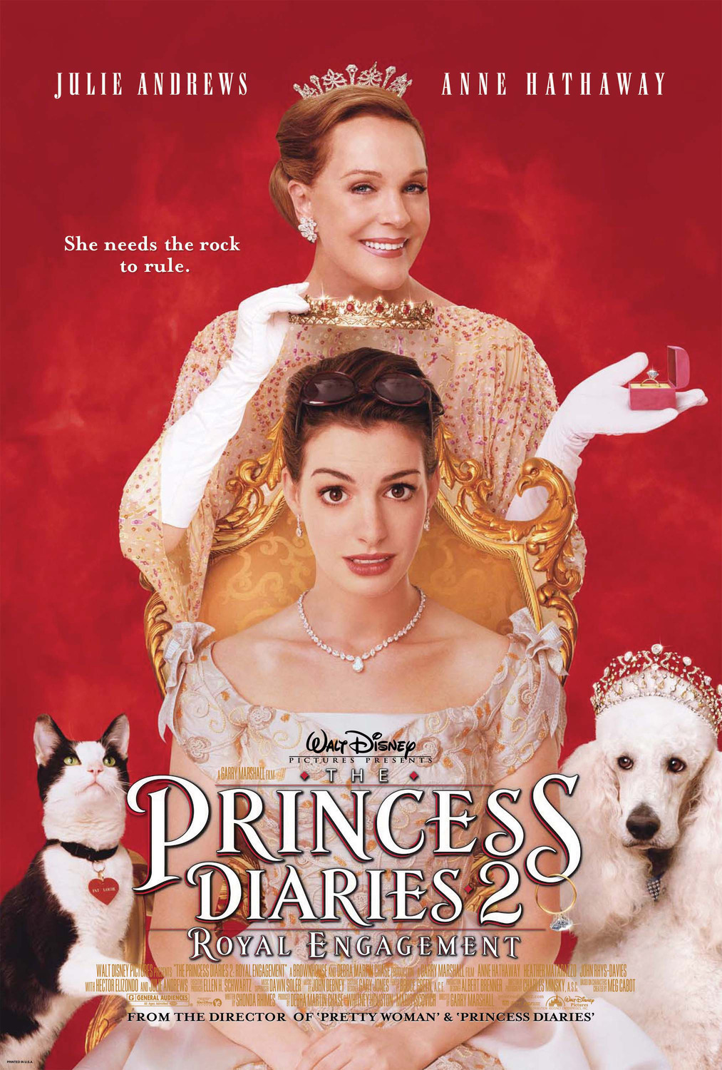 Extra Large Movie Poster Image for The Princess Diaries 2: Royal Engagement (#2 of 4)