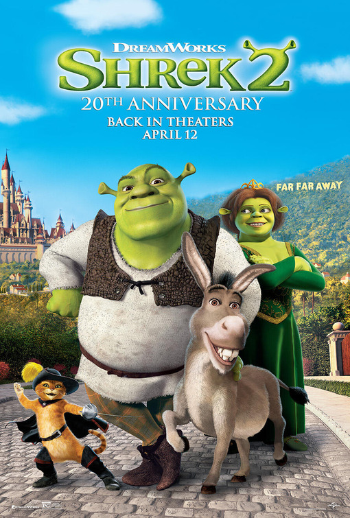 Shrek 2 Movie Poster