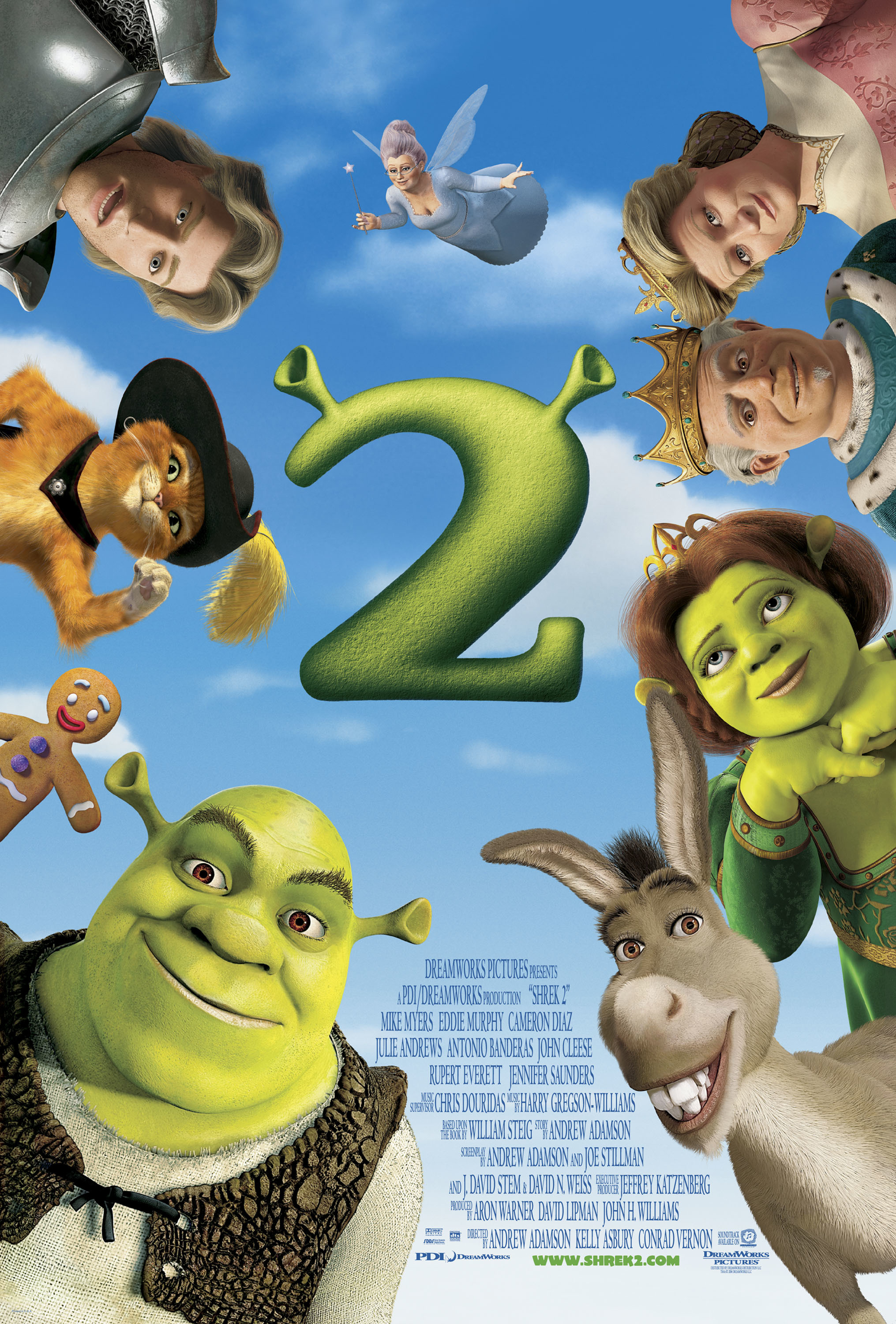 Mega Sized Movie Poster Image for Shrek 2 (#8 of 10)