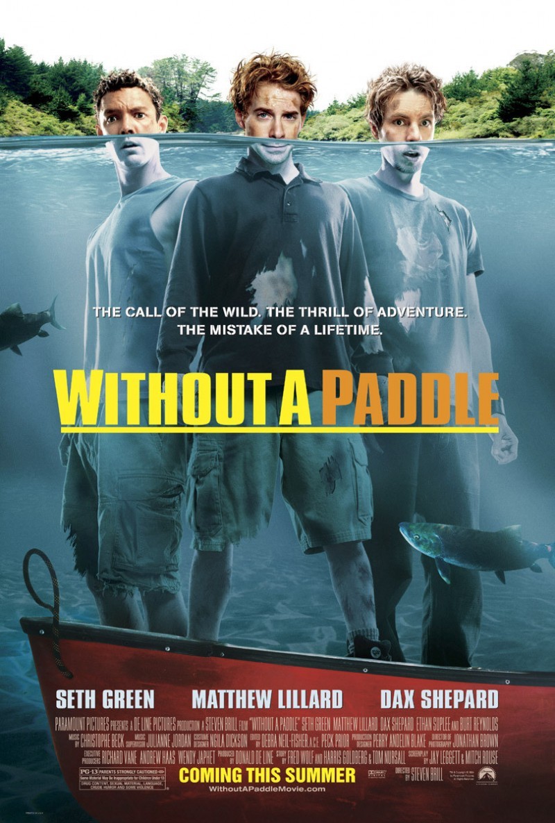 Extra Large Movie Poster Image for Without a Paddle (#1 of 2)