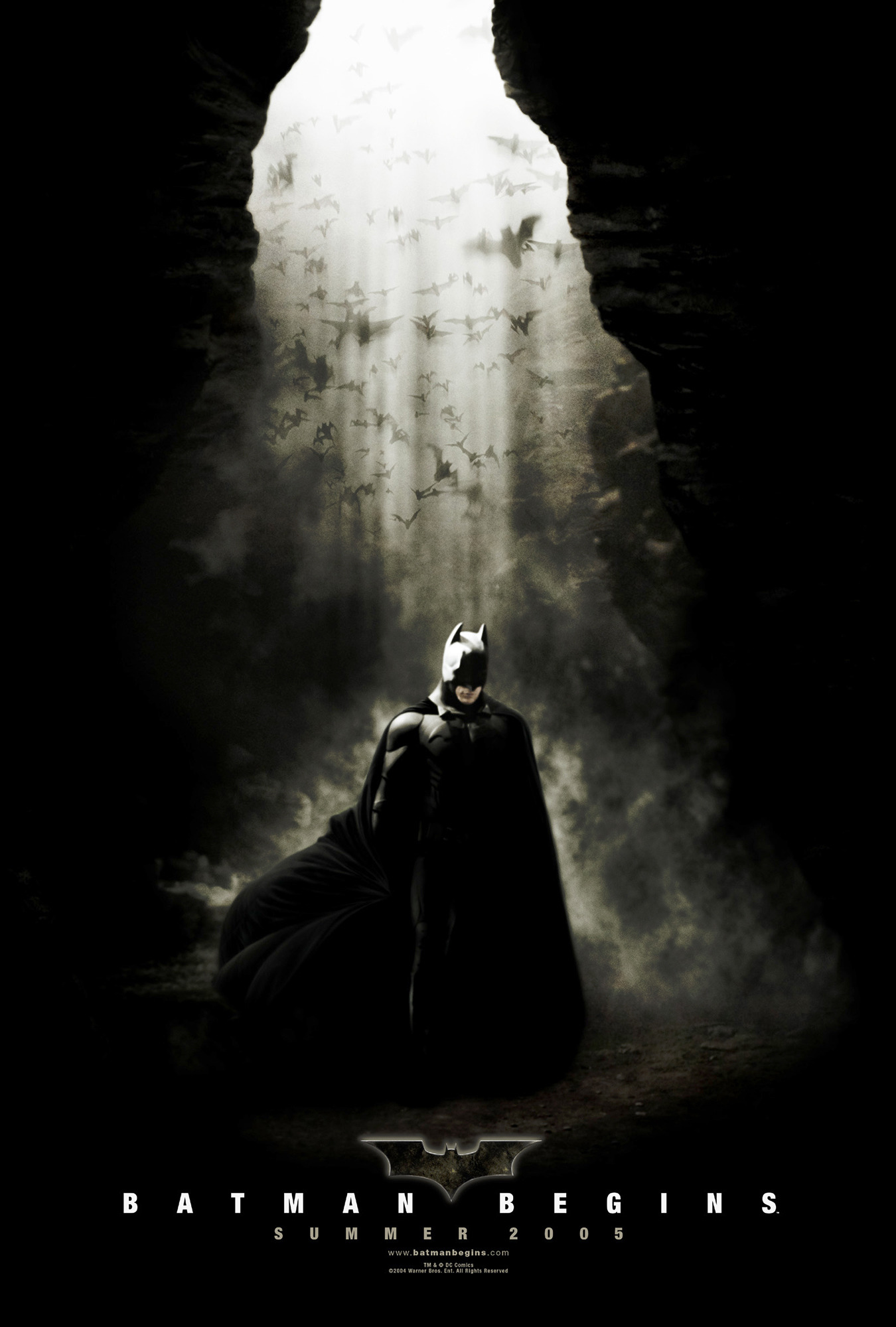 Mega Sized Movie Poster Image for Batman Begins (#2 of 14)