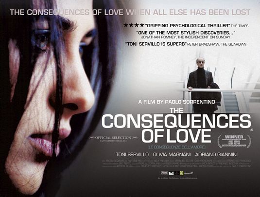 The Consequences of Love Movie Poster