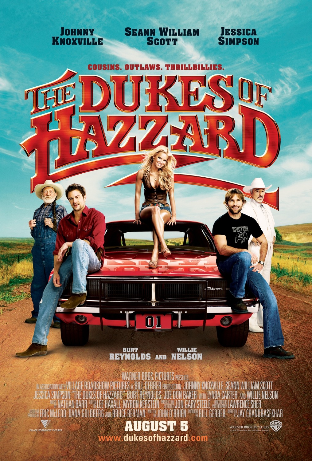 Extra Large Movie Poster Image for The Dukes of Hazzard (#1 of 2)