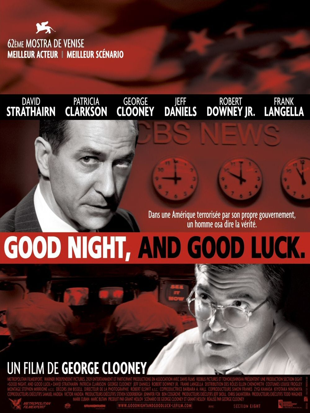 Extra Large Movie Poster Image for Good Night, and Good Luck. (#3 of 5)