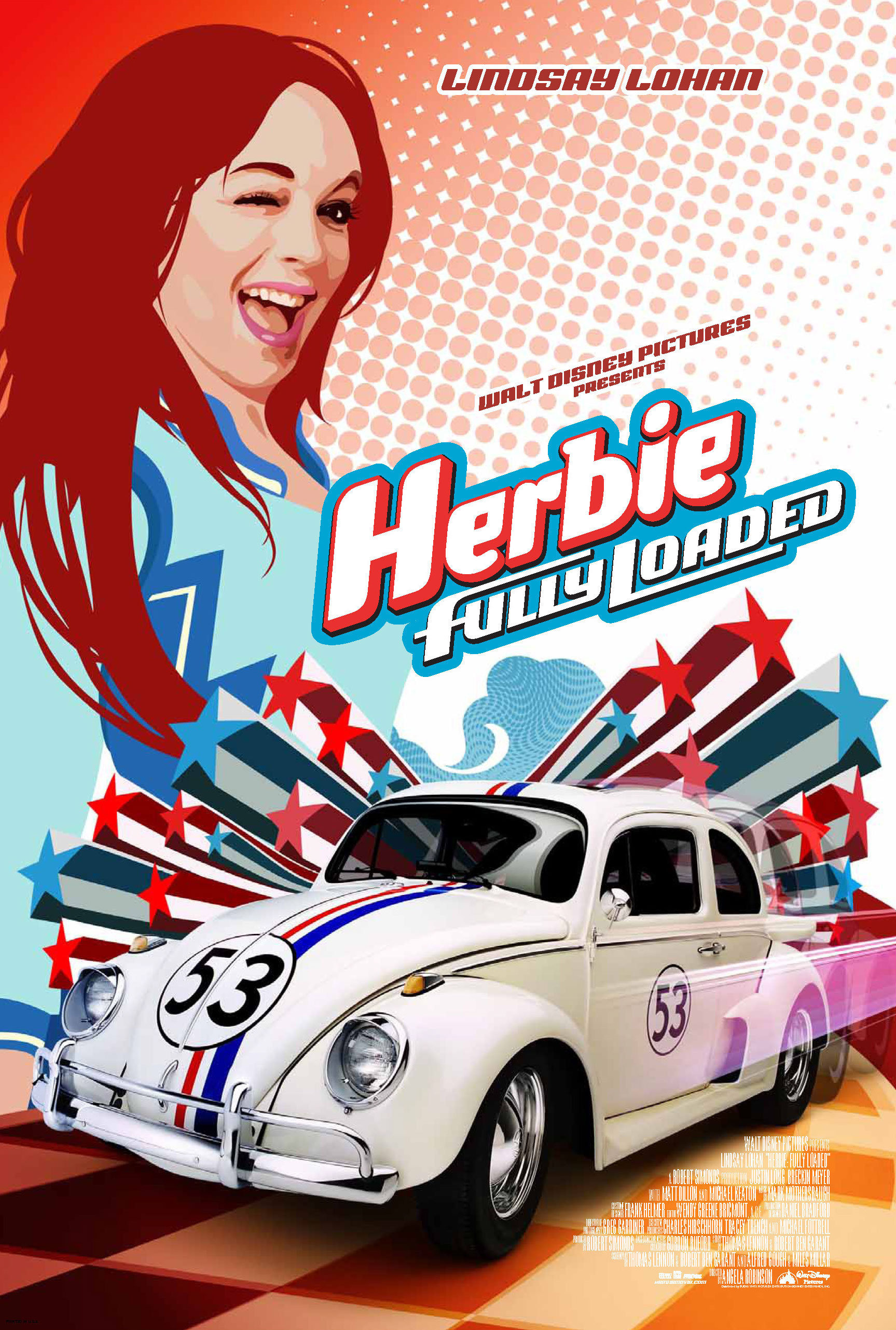 Mega Sized Movie Poster Image for Herbie: Fully Loaded (#1 of 4)