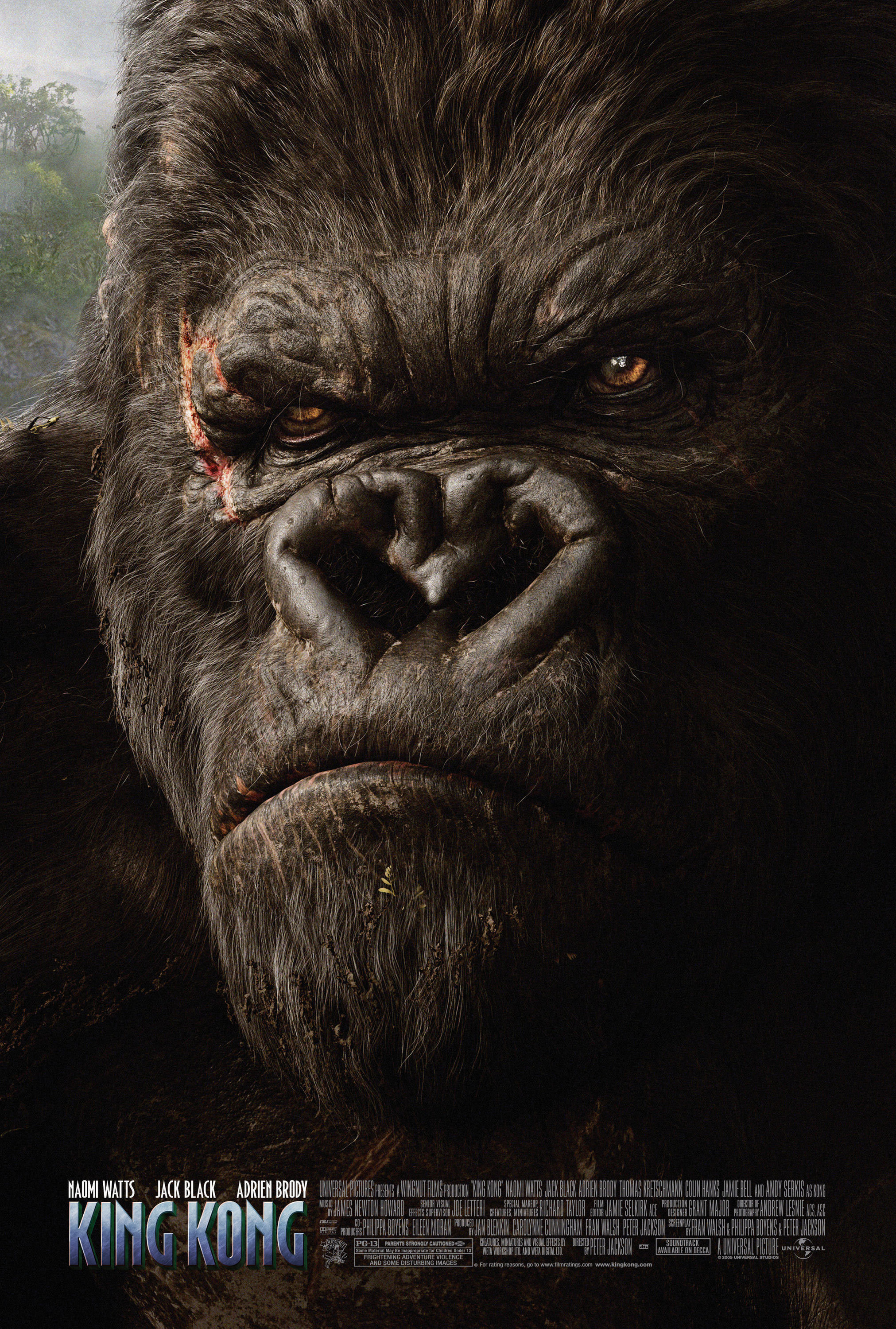 Mega Sized Movie Poster Image for King Kong (#3 of 6)