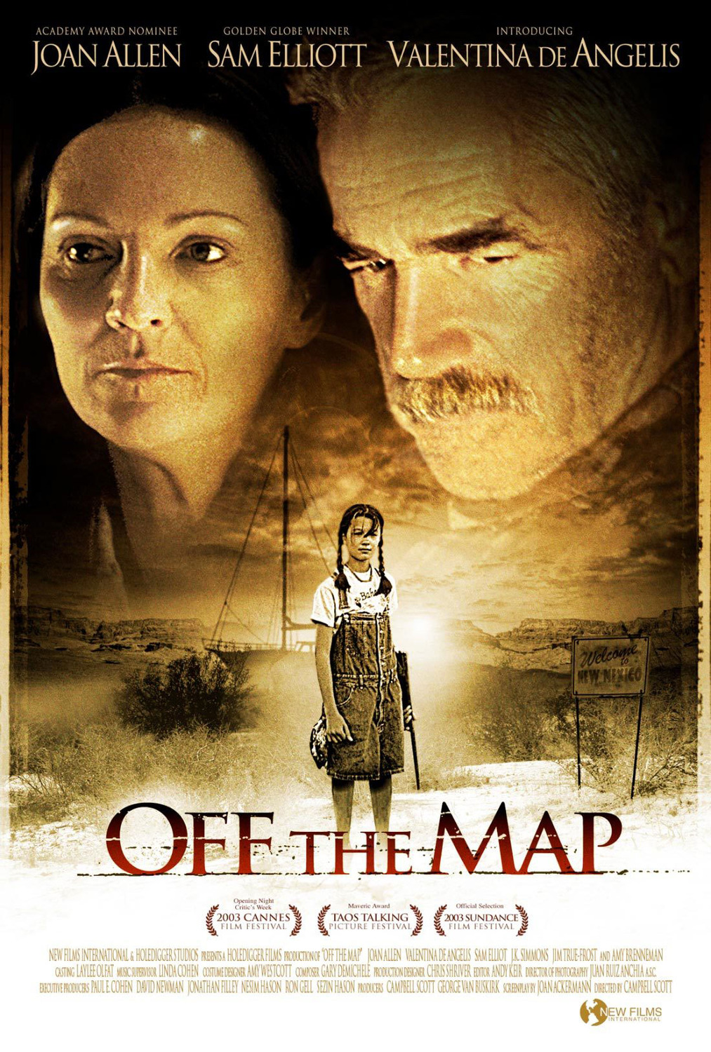 Extra Large Movie Poster Image for Off the Map 