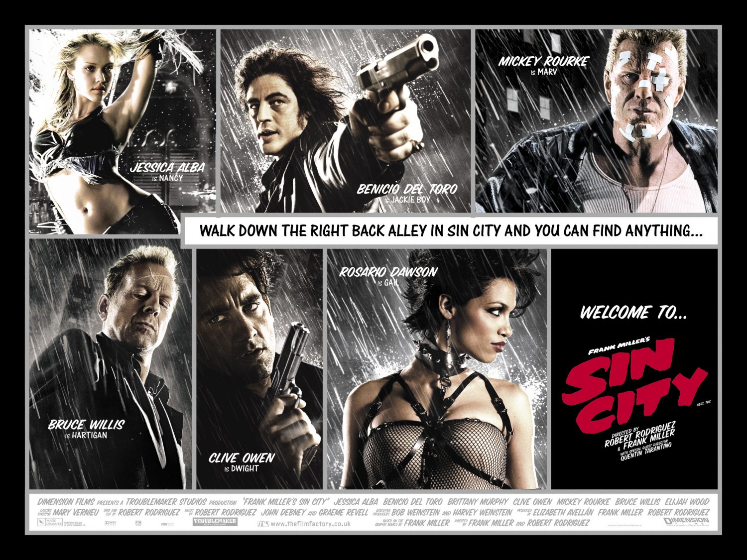 Extra Large Movie Poster Image for Sin City (#11 of 11)