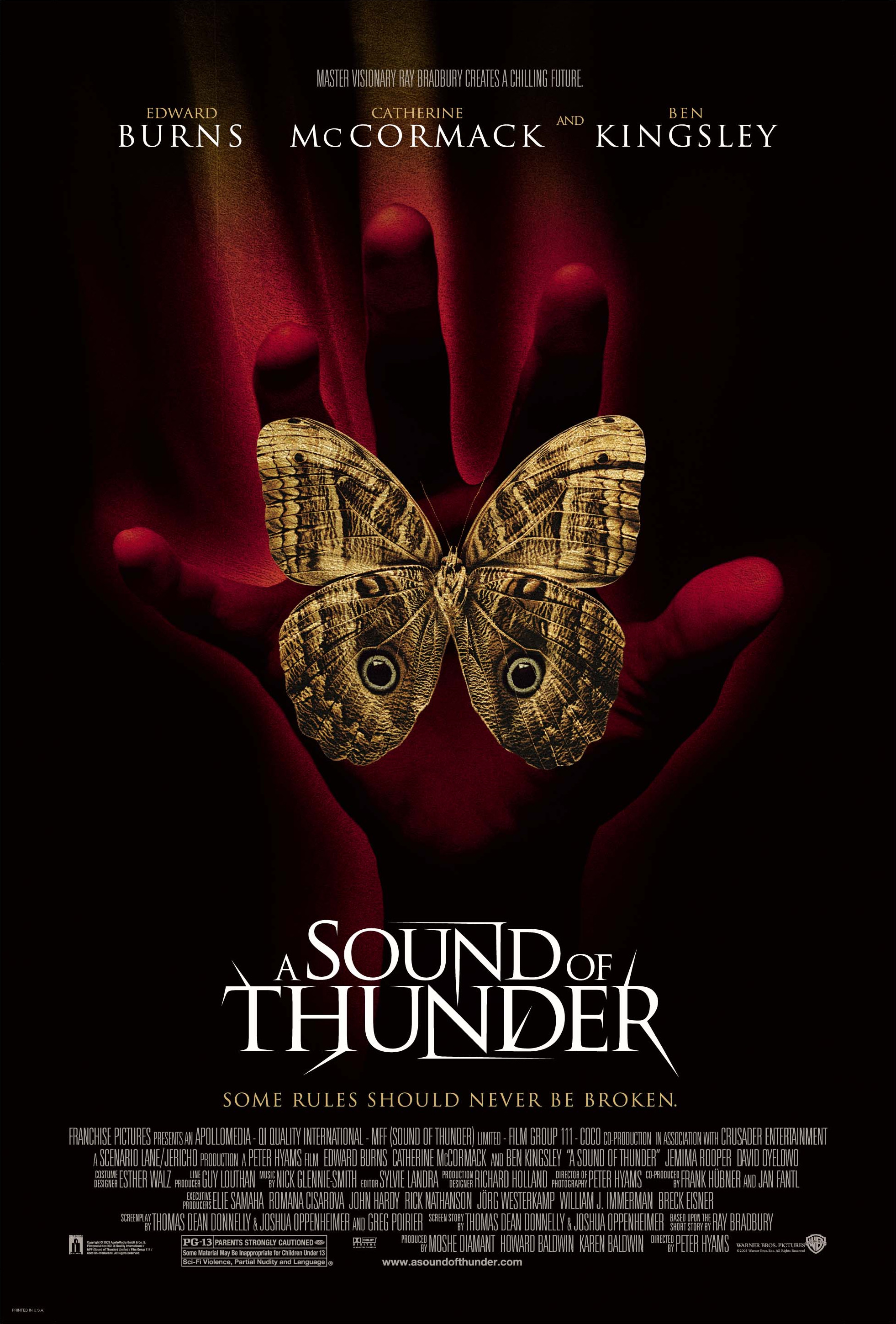 Mega Sized Movie Poster Image for A Sound of Thunder 