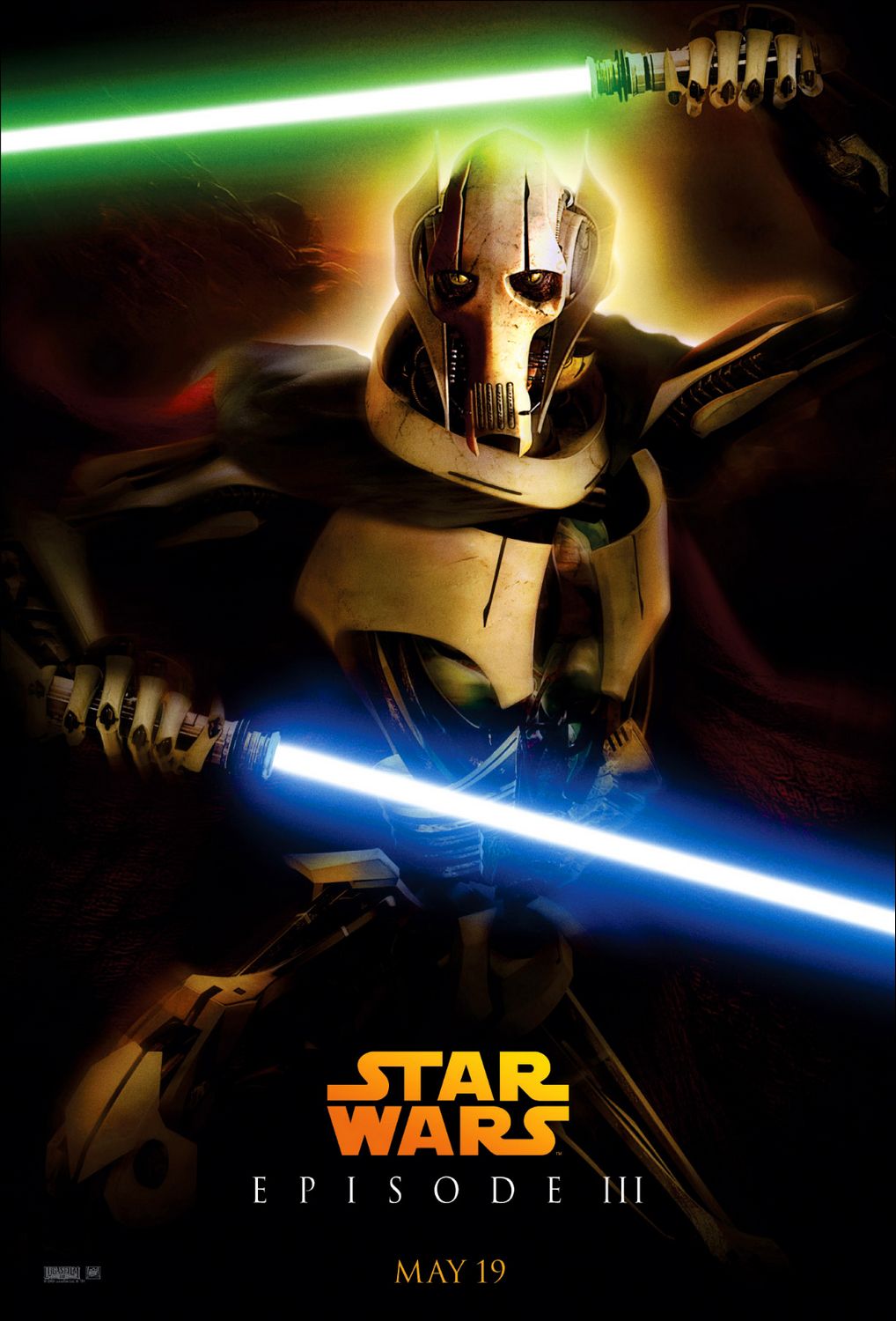 Extra Large Movie Poster Image for Star Wars: Episode III - Revenge of the Sith (#8 of 9)