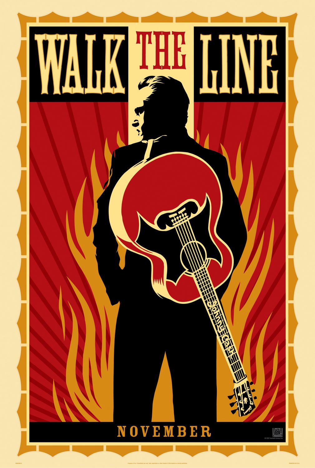 Extra Large Movie Poster Image for Walk the Line (#1 of 9)