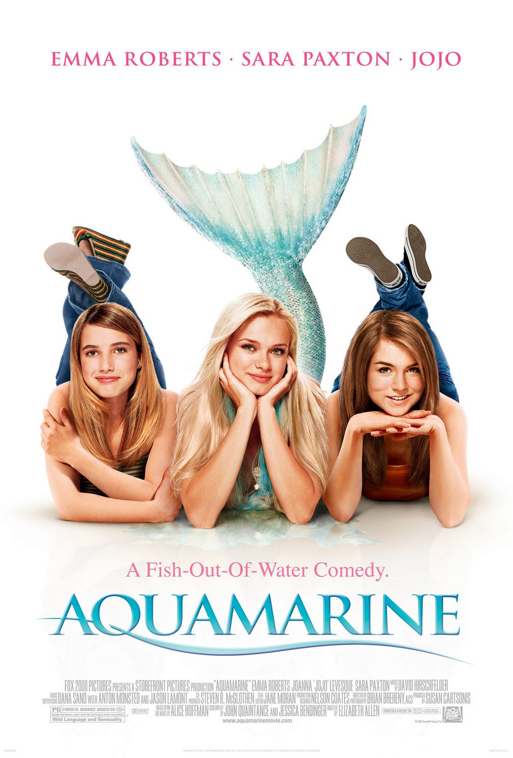 Extra Large Movie Poster Image for Aquamarine 