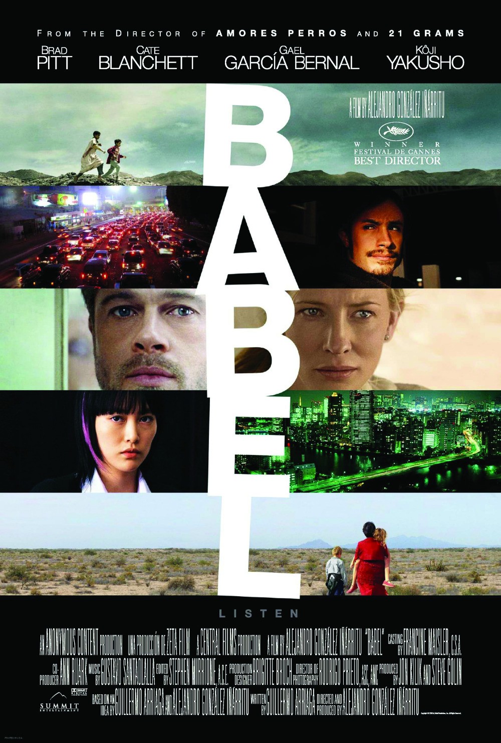 Extra Large Movie Poster Image for Babel (#1 of 5)
