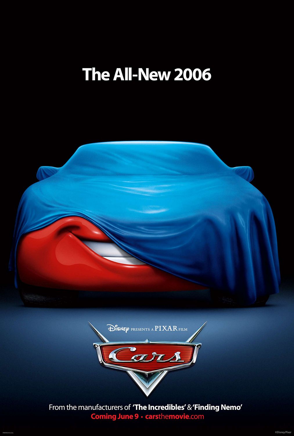 Extra Large Movie Poster Image for Cars (#1 of 13)