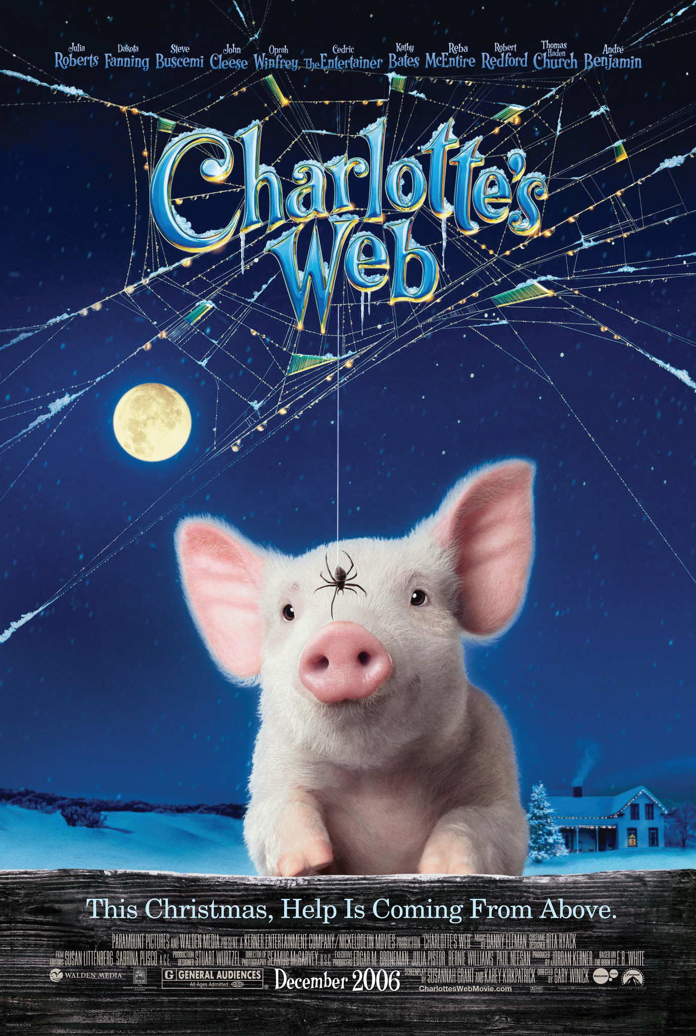Mega Sized Movie Poster Image for Charlotte's Web (#13 of 13)
