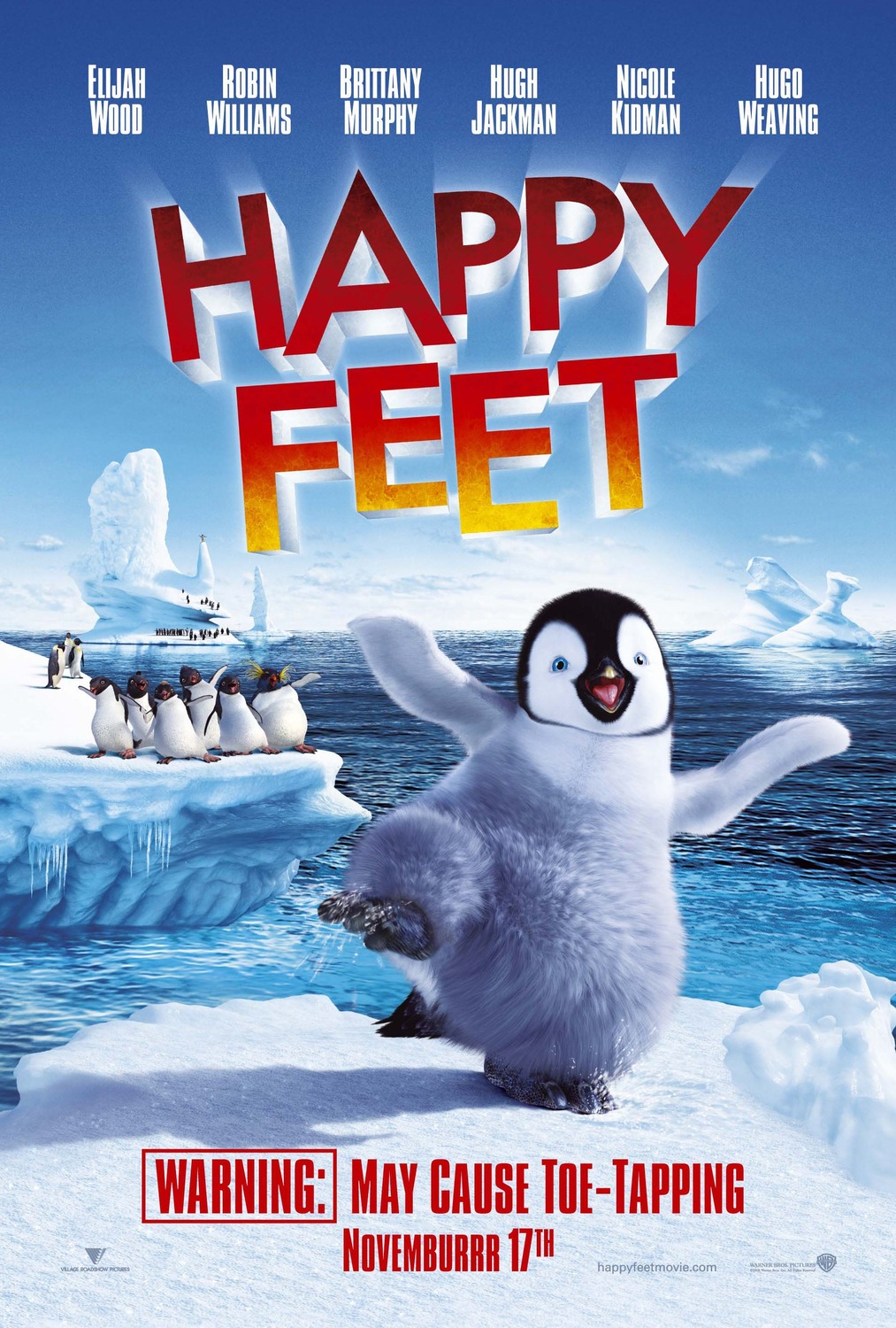 Extra Large Movie Poster Image for Happy Feet (#1 of 6)