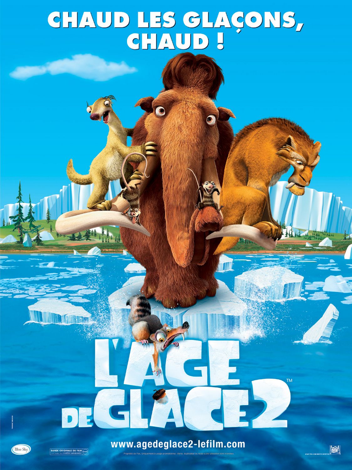 Extra Large Movie Poster Image for Ice Age 2: The Meltdown (#7 of 11)