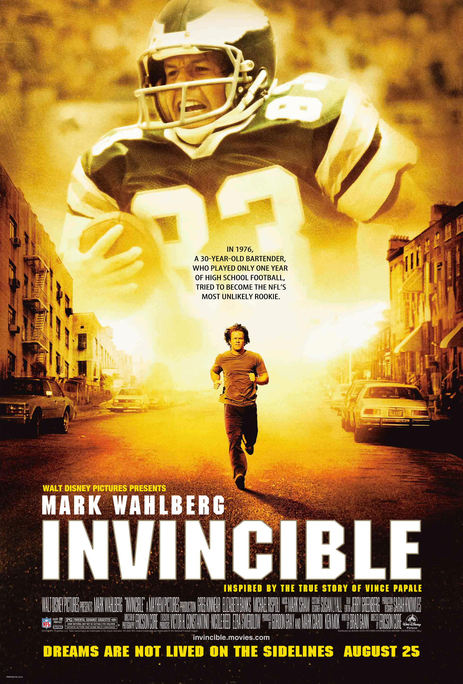 Mega Sized Movie Poster Image for Invincible 