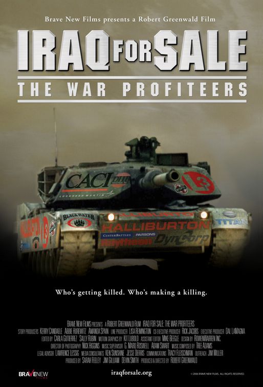 Iraq for Sale: The War Profiteers Movie Poster