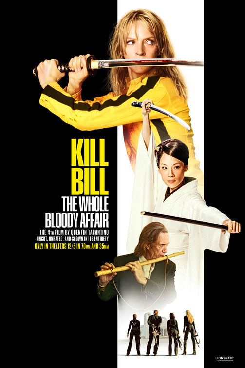 Kill Bill: The Whole Bloody Affair Movie Poster