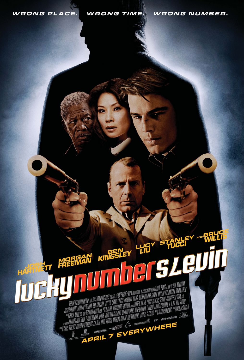 Extra Large Movie Poster Image for Lucky Number Slevin (#1 of 9)