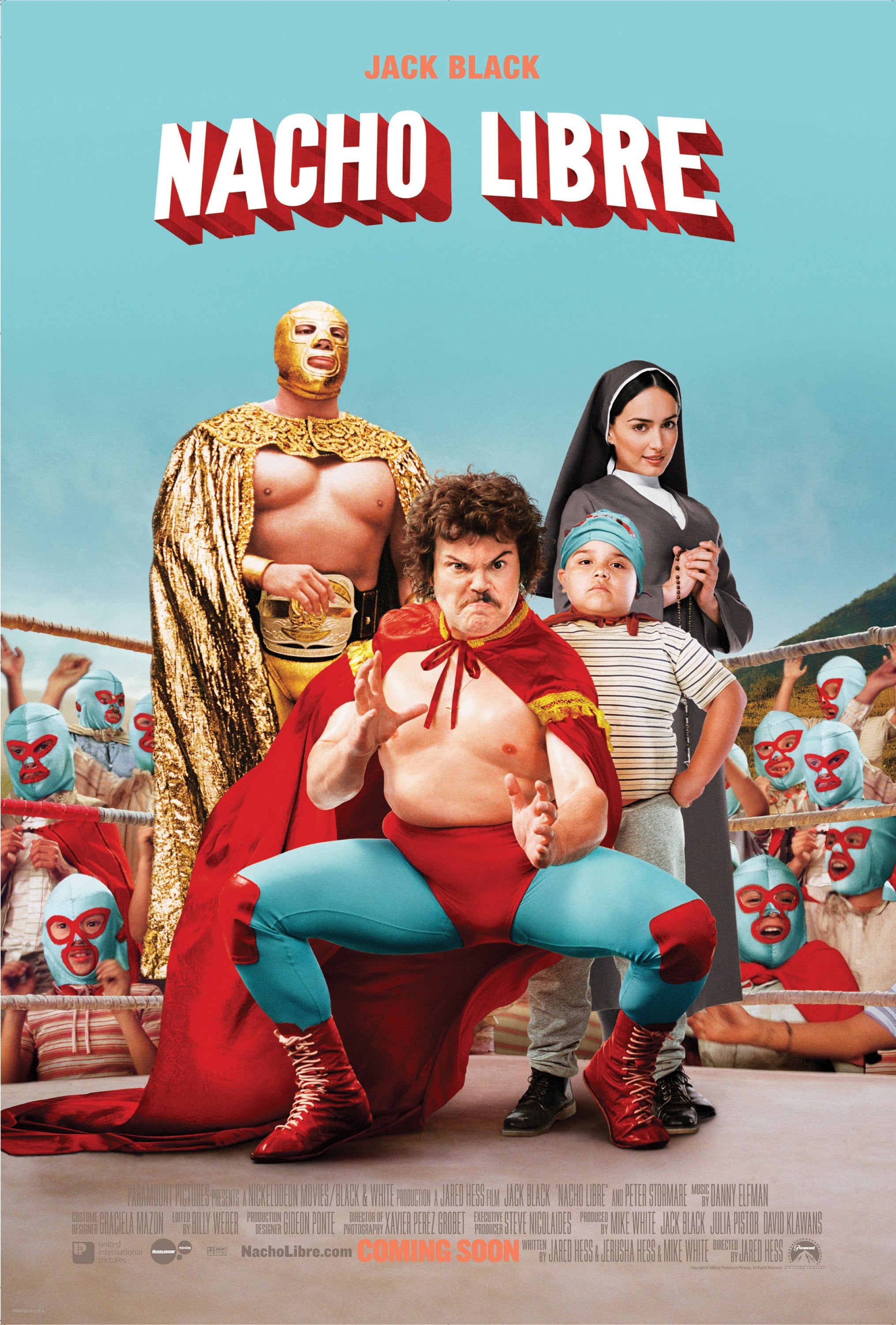 Mega Sized Movie Poster Image for Nacho Libre (#7 of 7)