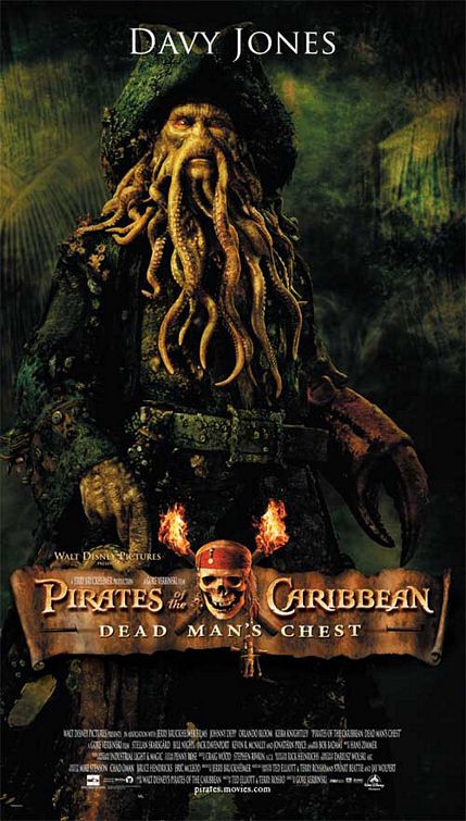 Pirates of the Caribbean: Dead Man's Chest Movie Poster