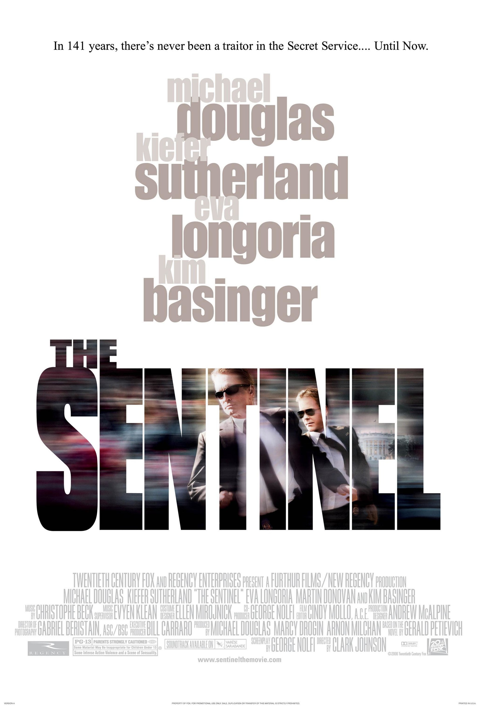 Mega Sized Movie Poster Image for The Sentinel (#1 of 5)