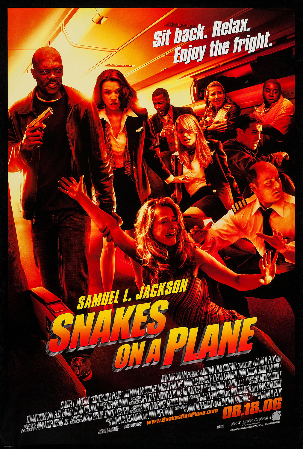 Extra Large Movie Poster Image for Snakes on a Plane (#2 of 8)