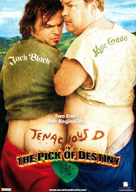 Tenacious D in 'The Pick of Destiny' Movie Poster