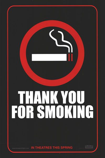 Thank You For Smoking Movie Poster