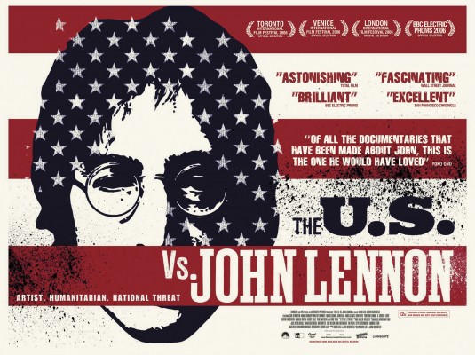 The U.S. vs. John Lennon Movie Poster