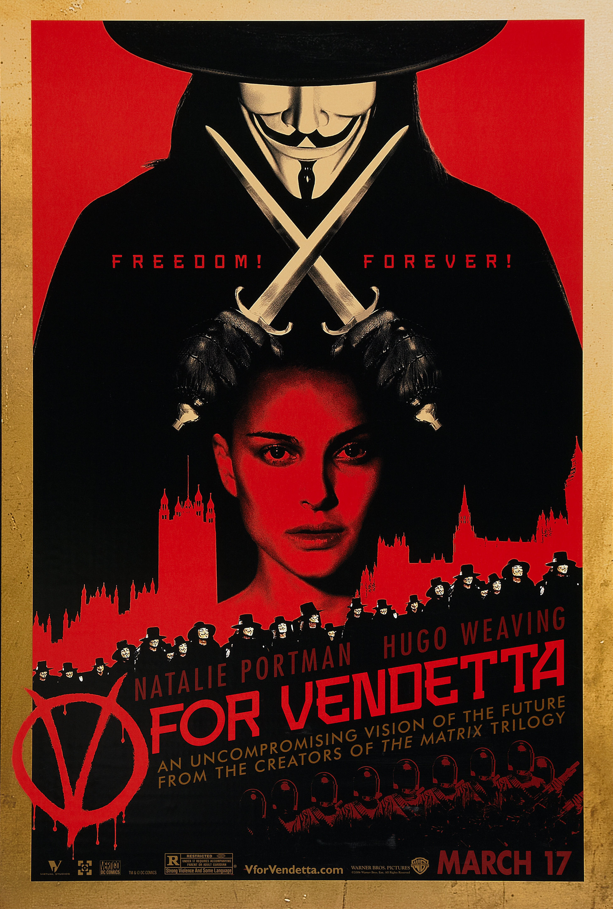 Mega Sized Movie Poster Image for V for Vendetta (#4 of 6)