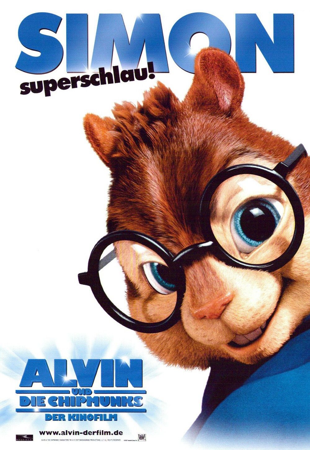 Extra Large Movie Poster Image for Alvin and the Chipmunks (#7 of 9)