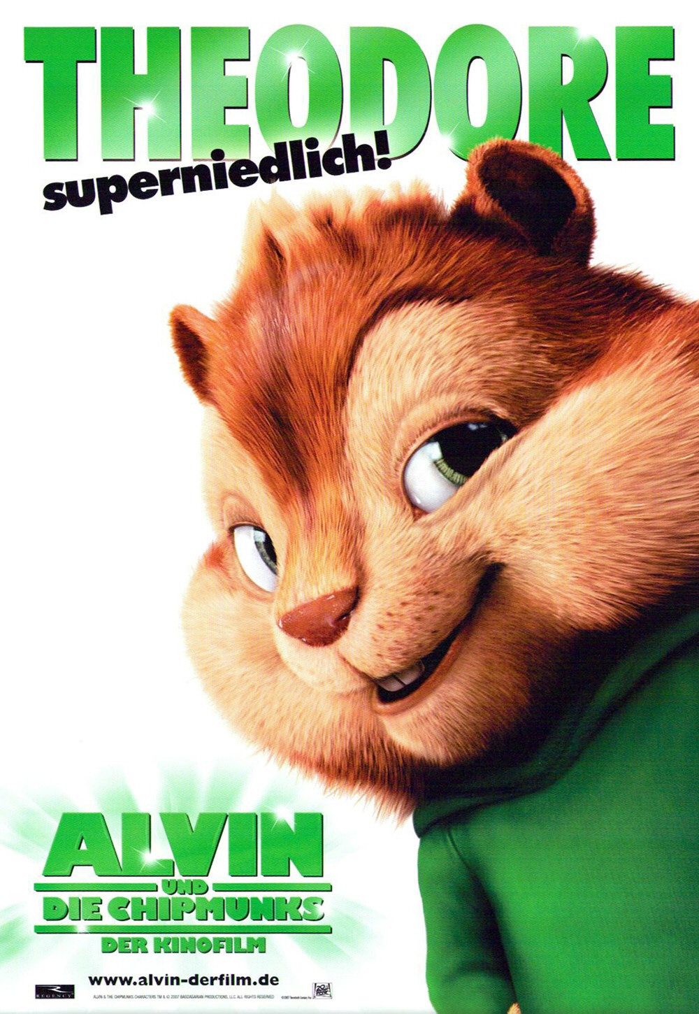Extra Large Movie Poster Image for Alvin and the Chipmunks (#8 of 9)